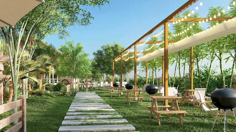 Quán Cafe Sân Vườn 4