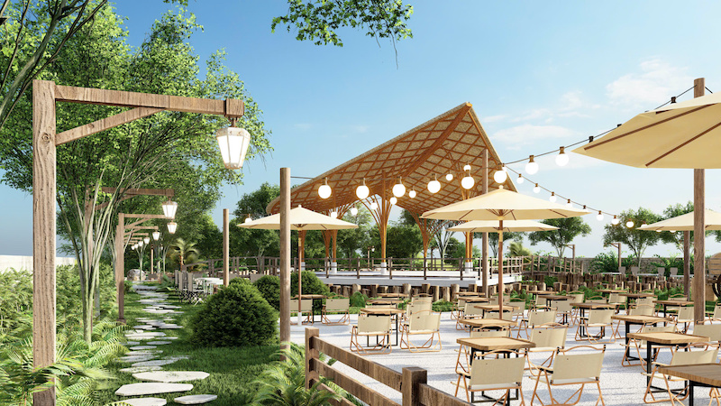 Quán Cafe Sân Vườn 8