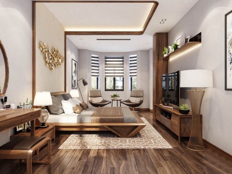 Không gian sống sang trọng cho căn hộ 60m² với nội thất cao cấp