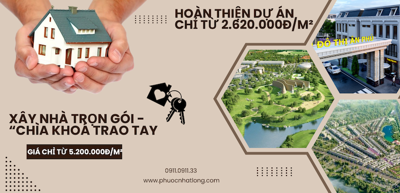 Phước Nhật Long - Dịch vụ thi công nhà ở trọn gói, tiết kiệm
