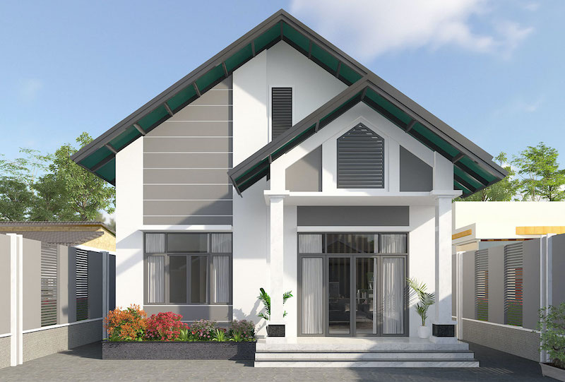Mẫu nhà cấp 4 đẹp 5x20 200 triệu