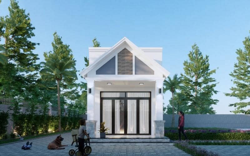 Xây nhà cấp 4 trọn gói 200 triệu mái Thái